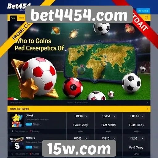 Promoções atuais disponíveis no site bet4454.com