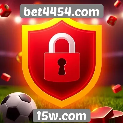 Recursos de segurança no site bet4454.com